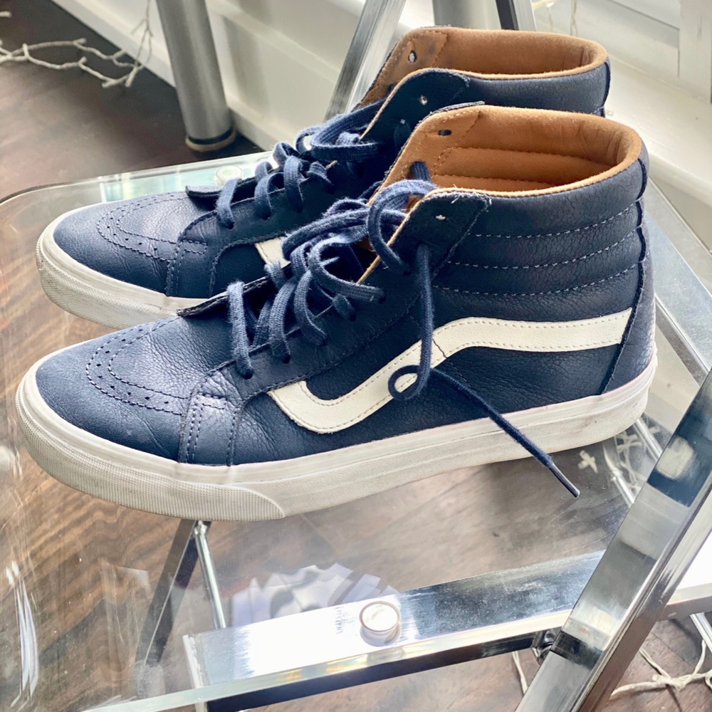 Vans - Blue Leather Size 9